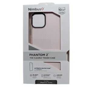 W1. Nimbus9 Phantom 2 Case for Apple iPhone 12/12 Pro In Flamingo Pink